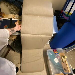 Set of 2 Sunbrella lounge cushions